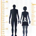Icona di misurazione antropometrica